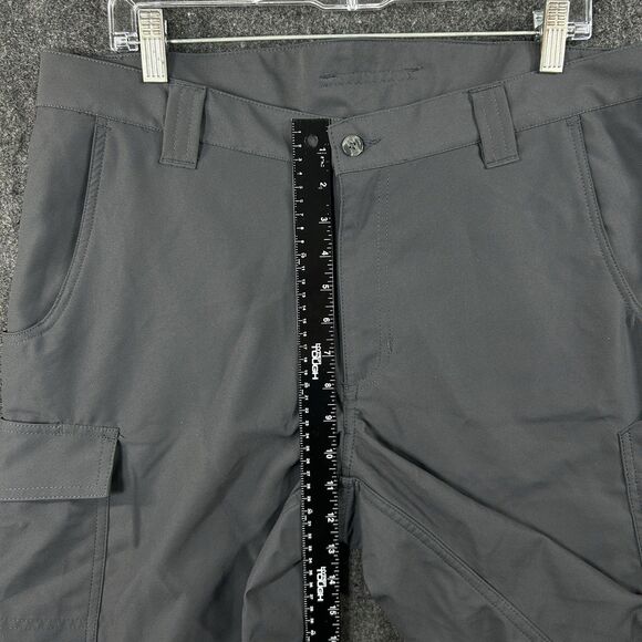 Coca Cola Work Shorts Men's 36RG Gray Cargo Coke Employee Cintas - Picture 7 of 10